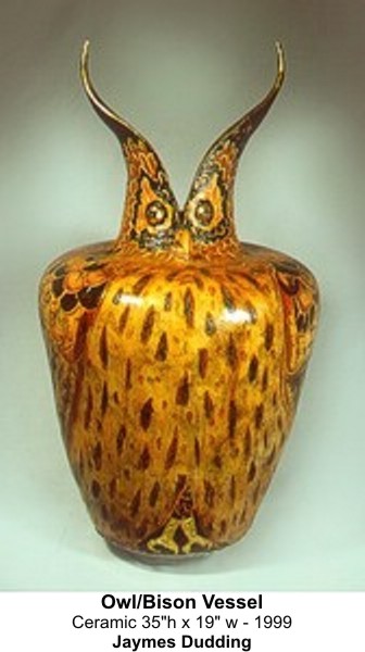 Owl Bison Vessel